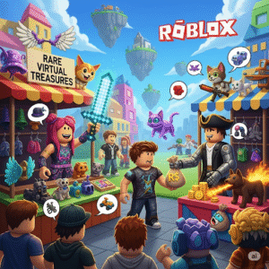 Guia de como vender seus itens no Roblox