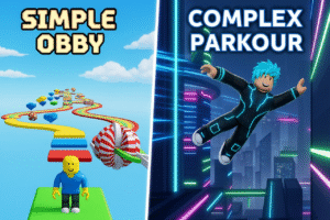 Parkour e Obby Ainda Valem a Pena no Roblox